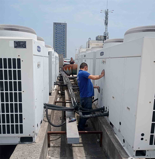 西藏中央空调制热和不制冷系统维修方法